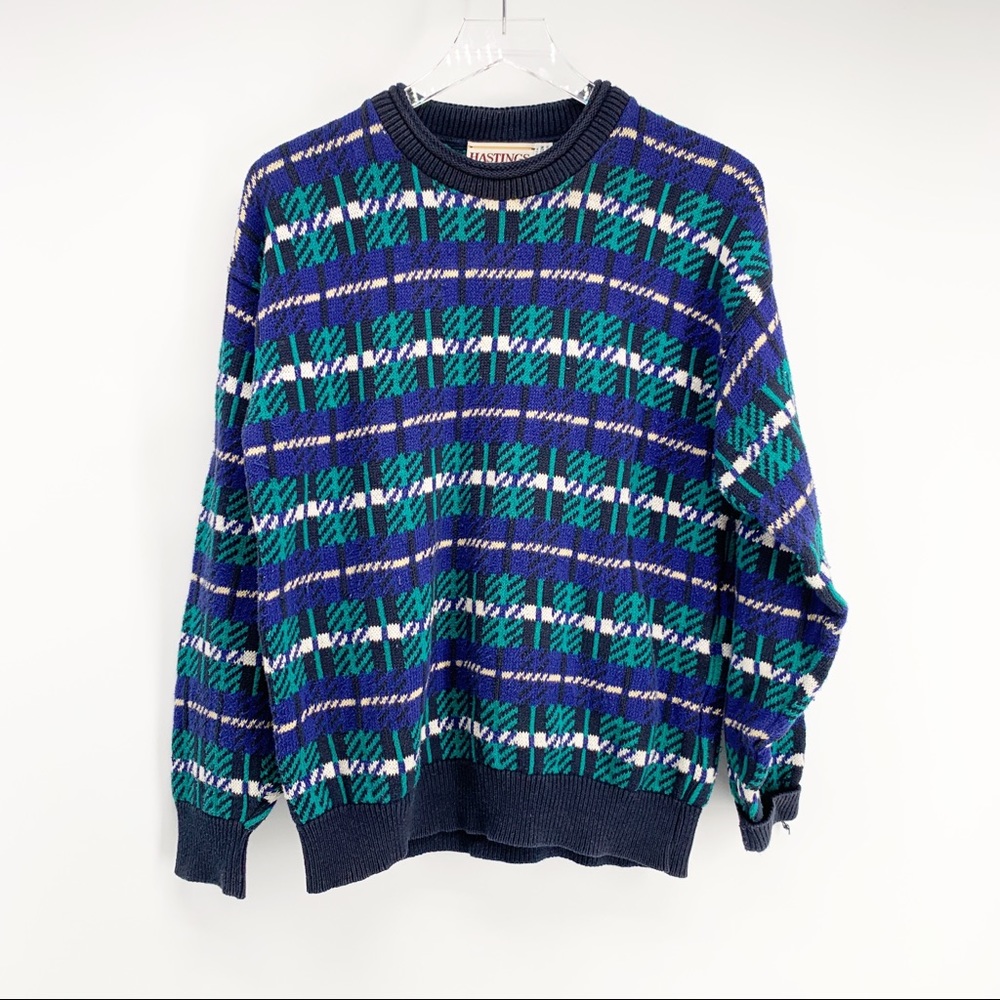 Vintage Men's Hastings 80s Crewneck Sweater Size M